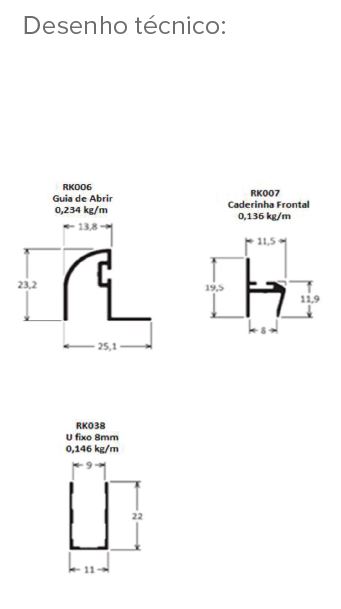 Kit Box de Abrir sem Transpasse