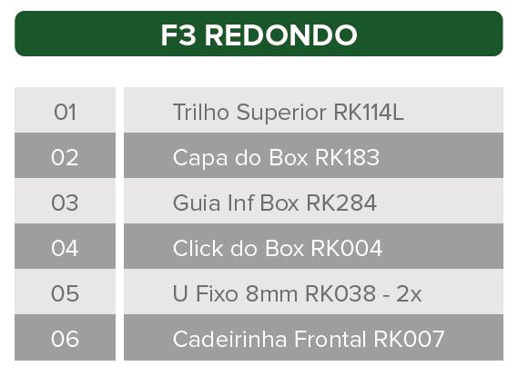 Kit Box F3 Redondo